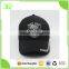 Top Quality Waterproof Breathable Polyester Pirate Black Baseball Cap