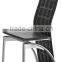 Modern Elegant Leather Metal Dining Table and Chairs Z608-1                        
                                                Quality Choice