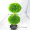 Selling table decoration artificial boxwood grass ball bonsai