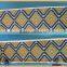 Custom embroidered ribbon 1.5" jacquard ribbon