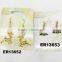 austrian crystal christmas flashing reindeer stud dangling earrings wholesale china