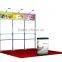 2015 Hot Sale Custom Standard Exhibition Expo Booth Display , Fashion Fabric Trade Show Booths