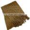 Factory Popular special design knitted acrylic custom design scarf with workable price
