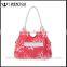 Free Shipping Coral Canvas Weekender Bag