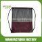 drawstring bag with mesh