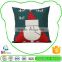 Novel Product Luxury Quality Custom Tag Cute Dark Green Santa Claus Pillow