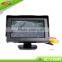 12V DC stand alone car monitor/4.3 inch car TFT LCD rearview monitor