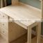 2015 high quality wooden kid bedroom studying desk