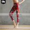 Wholesale Custom Latest Design Polyetser Spandex Women yoga capri pants