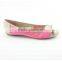 Pink comfortable High Quality ballet ladies flat shoes