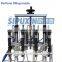 Sipuxin_Semi auto 4 heads pneumatic perfume filling machine / perfume production line