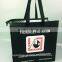 Promo Large Zipper Non Woven grocery cooler bag