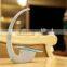 Fashion LED Desk Table Lamp and Qi Wireless Desktop Charger Charging Station for Qi Enabled Smartphones