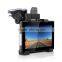 5.0 inch car DVR + Android 4.4 +3 cameras + dual recording + radar detector + GPS navigation + Wifi access
