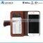 Premium Leather Case for iPhone 6S/6S Plus with 6 Credit Cards Wallet Design