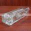 fancy long neck cork high flint material 375ml glass rum bottles