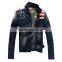 2015 Cowboy Design Men Slim Jeans Jackets American Army Style Man's Jeans Clothing Denim Jacket for Men Plus Size XXXL