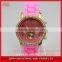 R0481 Good and cheap stylishchina watch, Silicon band china watch