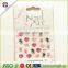 Fashion Flower Nail Stickers Water Transfer Decals Foils Polish DIY Nail Art Tools Nails Beauty Accessories