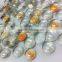 Porcelain flat glass marbles