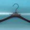 Best For Shirt Black Plastic Top Hanger With Fashion Shape