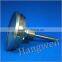 Industrial oven bimetal thermometer ss304