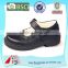 children black pu leather school shoes for girl