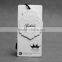 Silver stamping paper hang tag,clothing tag,price tag