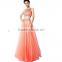 New Arrival Elegant Off The Shoulder Two Piece Evening Dress Wholesale High Quality Beaded Two Piece Evening Dress