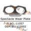 Putzmeister wear ring DURO22 OEM 261123001, 3 wear ring & wear plate concrete pump spare parts