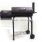 Multifunctional black steel bucket Circular Flattop BBQ Grill