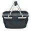 Polyester Collapsible Market Basket with Pocket