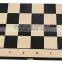 QUALITY Modern Silkscreened WOOD Folding CHESS Set