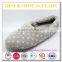 cute white wave point warm custom made women slippers from shuntian