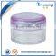 J8610 plastic round face cream container for waterless proof