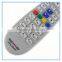 newest top sales 52 keys 52 buttons set top box remote control top ay dvte-206AS1 with learning function