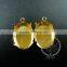 18*25mm setting size gold plated vintage style oval bezel tray DIY pendant charm supplies 1421077
