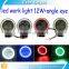 9-16V dc work led light with angle eye waterproof 12W 4D led working light