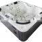 6 people use swim spa outdoor massage whirlpool bath tub