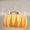 Modern Furniture Round Nature Wood Veneer Shade Pendant Lamp/Light