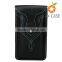 universal mobile phone case, leather pouch with key ring, high quality PU small bag for cellphone