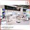 fabric stand display textile aluminum tension fabric backdrop display cosmetic display stand
