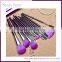 Private label 16 pcs makeup kit of brushes