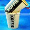 Wholesale kraft coffee cup double wall paper cup for coffee or tea from China