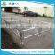 2017 more safety aluminum portable collapsible stage with guardrail