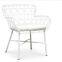 Outdoor Chair Single Chair Metal Frame Taiwan Olifen Waterproof 8cm Cushion