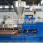 PP PE and calcium carbonate masterbatch filler granules extruder making