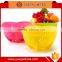 candy colors flower shaped fruit basket kitchen vegetable basket strainer