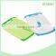 Anti-skid PP +TPR Plastic Chopping Block/ Cutting Board