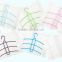 Wholesale Stock Small Order Plastic Magic Fishbone Shaped Hanger with 3layers